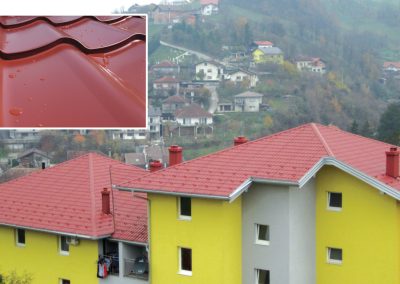 Stambena zgrada Cazin | Crijepna ploča lim